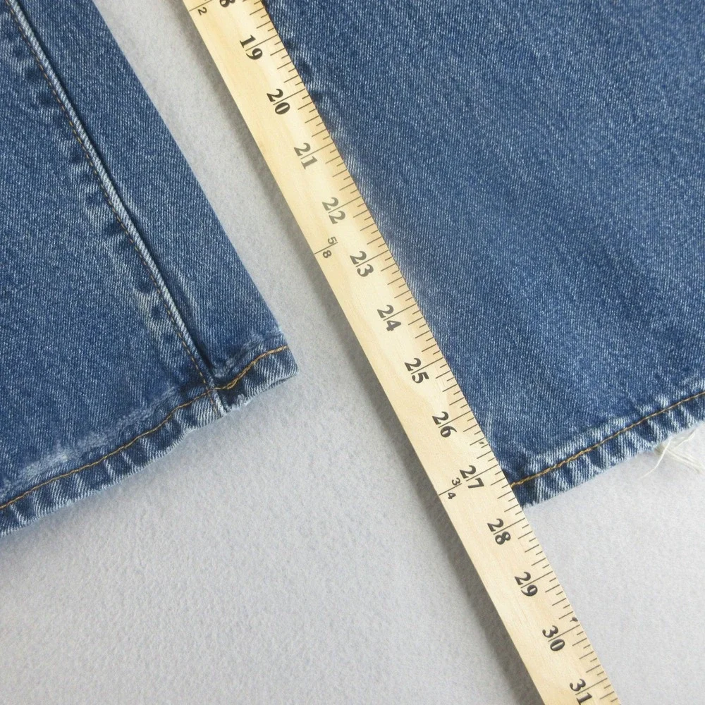 Levi's 517 Bootcut Jeans Mens 38x29 (Actual 36x28) Blue Denim Medium 100% Cotton